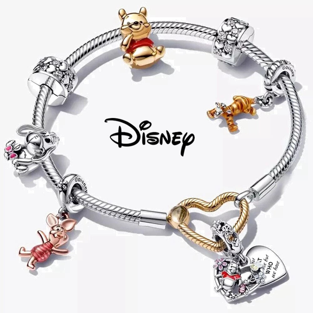 Disney Various Characters Sterling Silver Charms