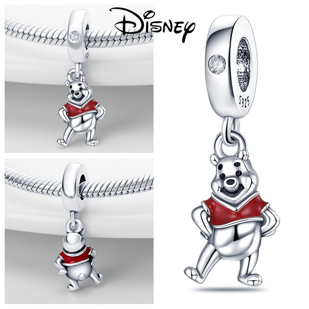 Disney Various Characters Sterling Silver Charms