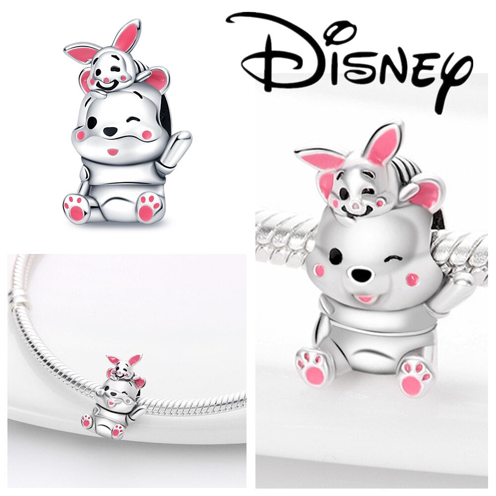 Disney Various Characters Sterling Silver Charms