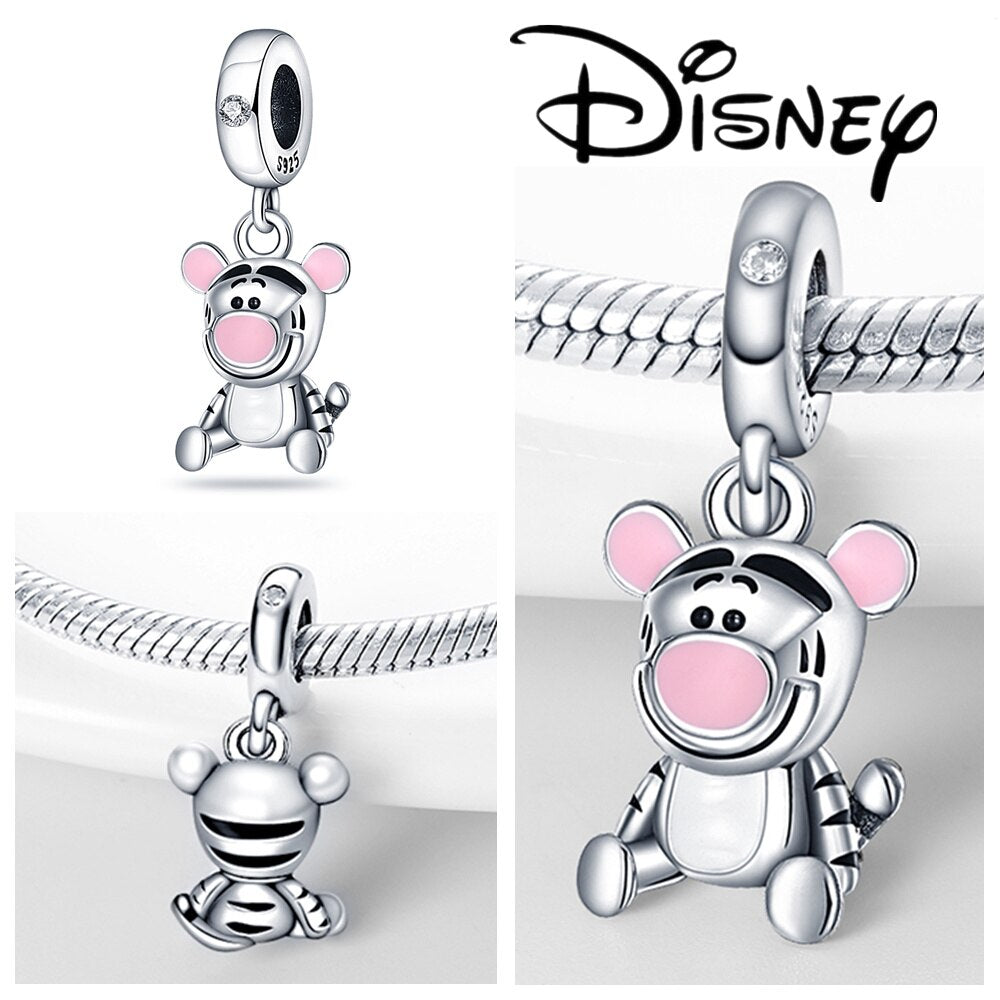 Disney Various Characters Sterling Silver Charms