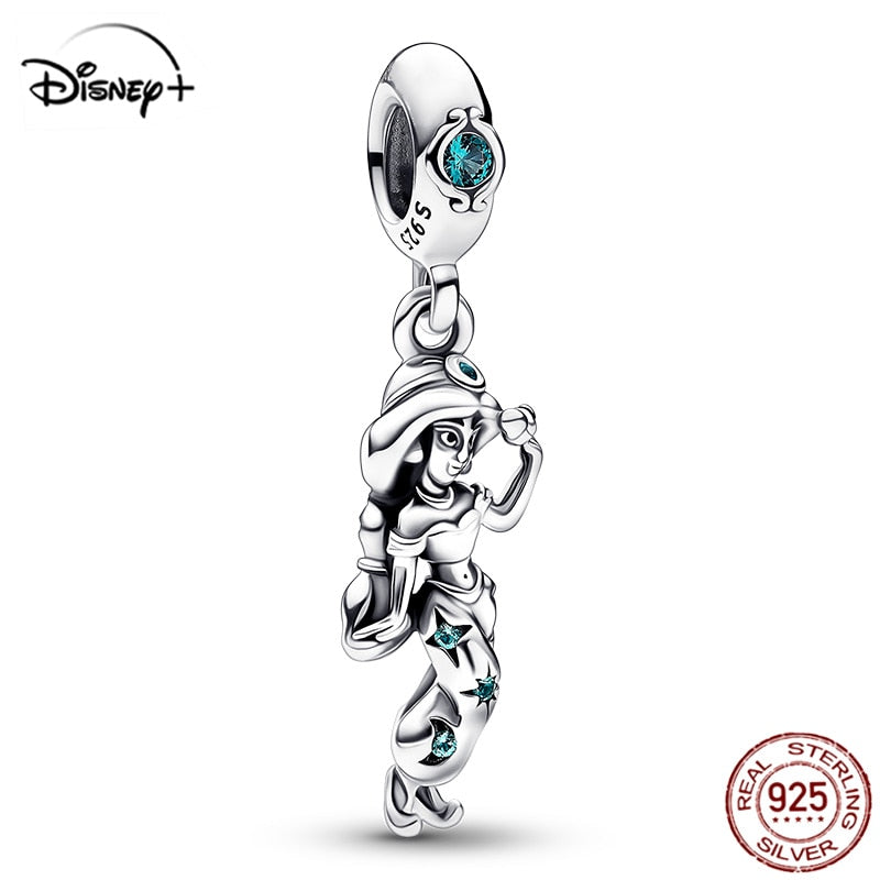 Disney Sterling Silver Disney Princess Charms Fits Pandora Bracelets & Bangles