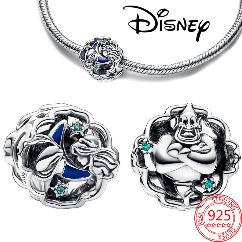 Disney Various Characters Sterling Silver Charms