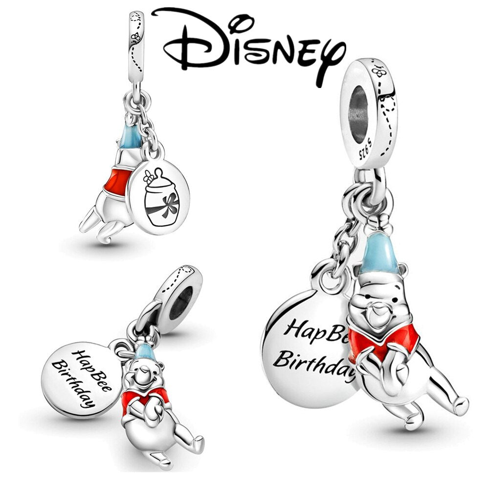 Disney Various Characters Sterling Silver Charms