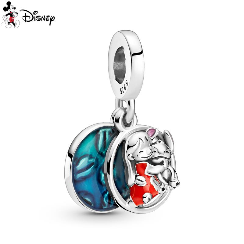 Disney Sterling Silver Spiderman; Star Wars, Mermaid Charms Bracelet