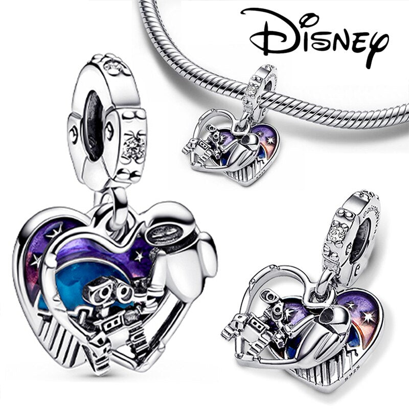 Disney Sterling Silver Disney Princess Charms Fits Pandora Bracelets & Bangles